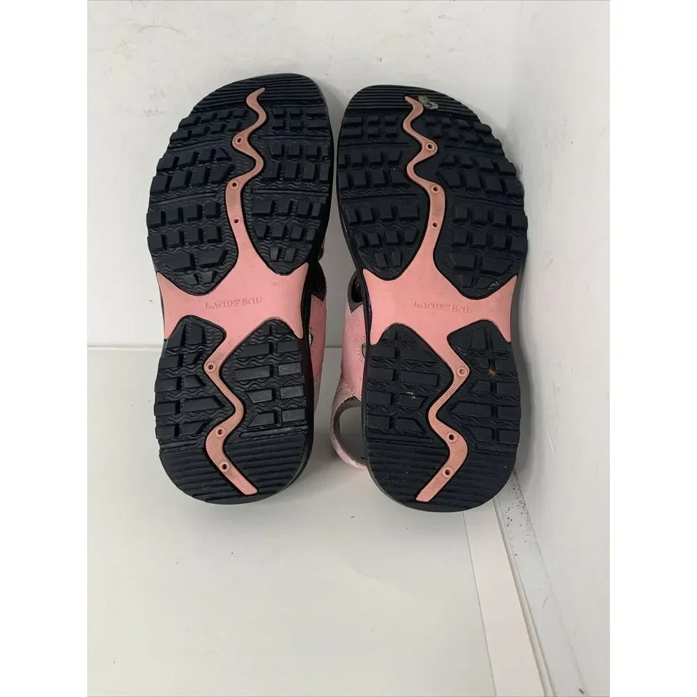 Lands End Pink‎ Women's Sandals Sz 8